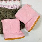 Winter Outfit For 18  American Girl Doll  Fair Isle Knit Sweater  Skirt  Boots