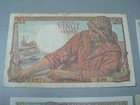 Lot Of 4 X France Banknotes  5  10  20 Francs P98 99 P100 Wwii