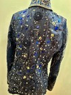 Sparkly Navy Showmanship Suit Set Large Western Show Jacket   Pants