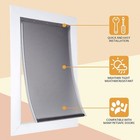 Dog pet Door Replacement Flap Compatible With Pet Safe Measures Pac11-11039
