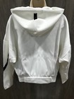 Adidas Sportswear Z n e Full Zip Bomber Hoodie Women s Size S White  110 Nwt