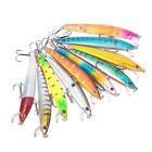 Fishing Lures Minnow Baits Crankbaits Jerkbait Set Hooks Baits Bass Tackle 10pcs