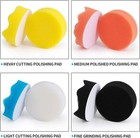 22pcs Sponge Waxing Foam Polisher Car Buffing Pads Polishing  3  Inch For Drill