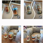 Jordan Souvenir Shot Glass Set  3   Petra  Madaba  Middle East  Arabic 