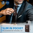 Airtag Wallet For Men  Slim Pop Up Credit Card Holder Rfid Blocking W  Gift Box