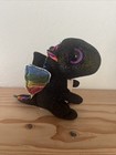 Ty Beanie Boo Anora Black Dragon Rainbow Shimmer Wings 6  Plush 2018 No Tag