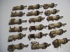 Lot Of 18 Vintage Ferrite Slug Tuned Variable Radio Frequency Rf Inductor Coils