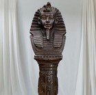 Egyptian Antiquities A Rare Authentic Pharaonic Statue Of Pharaoh Tutankhamun Bc