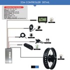 Ebike Conversion Kit 36v48v 500w Rear Cassette Hub Motor Wheel 20 26    4 0 Wheel