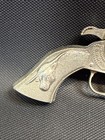 Rare Vintage Diecast Metal Toy Cap Gun Pistol Smoky Cowboy Hubley Usa Bull Small