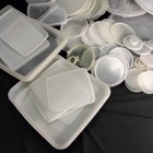 Huge 80  Pc Lot Tupperware Replacement Lids Opaque Shapes Sizes Variety Eras Vtg