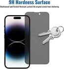3x Privacy Screen Protector Tempered Glass For Iphone 16 15 14 13 12 11 Pro Max