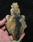 5 1   Chinese Dynasty Natural Hetian Jade Carved People Person Amuelt Pendant