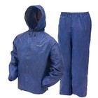 Frogg Toggs Mens Ultralite2 Rain Suit W  Storage Bag Blue Ul12104-12 Choose Size