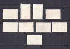 British Honduras  1938  King George Vi Definitive  Short Set To 50c  V g Used