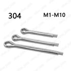304 Stainless Steel Split Pins Hairpins M1 M1 2 M1 5 M2 M3 M3 2 M4 M5 M6 M8 M10