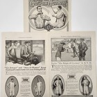 Men s Fashion Undergarment Antique Print Ads 1913 Bvd Gotham Edwardian Underwear
