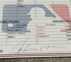 2024 Wyatt Langford Lineup Card Rookie Season Texas Rangers  Hit  126