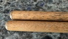Vintage 1970   s Ludwig 5a Drum Sticks Pair Wood Nylon Tip