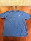 Lot Of 4 Carhartt Force Men s L-m Shirts Relaxed Fit Pocket Tee Workwear Bundle
