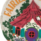 Spoontiques - Garden Dcor - Fairies Welcome Stepping Stone - Decorative Stone