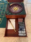 Complete Roulette Set - Fine Wood Case Design  Includes All Components 