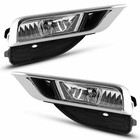 1 Pair For Honda Crv Cr-v 2015-2016 Fog Lights Lamps W  Bezels   Wiring Set
