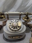 Vintage French Style Princess Rotary Dial Telephone  Phone Fancy Desk Nightstand