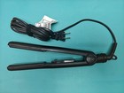 L ange Hs035 Flat Iron Hair Straightener Black Micro Chip Temperature 110-240v