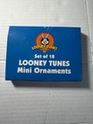 Vintage Looney Tunes Mini Ornaments Set Of 18-   New In Package  1 