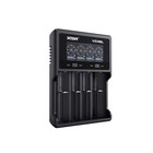 Xtar Vc4sl 4-slot Li-ion Nimh Battery Charger Lcd Usb-c Qc3 0 Fast