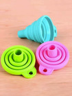 3pcs Collapsible Funnel - Random Color  Space-saving Kitchen Tool - New