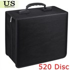 520 Disc Cd Dvd Wallet Binder Portable Organizer Holder Storage Case Wallet New