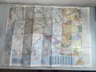 Vintage 1973 Rand Mcnally Paper Fold Out Mobil Travel Map Of New York City