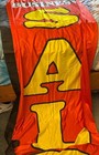 Going Out Of Business Sale Flag 10 X 3 Red   Yellow Banner With Black Trim Durab