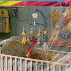Vintage Care Bears Nursery Musical Crib Mobile Swing Stars New Htf