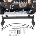 For Blue Ox Bx1126 Tow Bar Base Plate Bumper Fits Jeep Wrangler Jk Jku 2007-2018