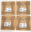 Camelot Mini Nursery  Baby Room Wall Art Decor  Prints W Wooden Frames Set Of 4