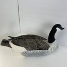 Vintage Canada Goose Decoy 1987 Tracy Hyder Hand Painted Wood Carving