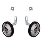 Kids Universal Bicycle Heavy Duty Steel Chrome Training Wheel For 12   Bikes