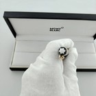 New Montblanc Meisterstuck 163 Rollerball Pen Black gold Trim W  Gift Box