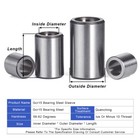 Bearing Steel Standoff Spacers 10 11 12 13mm Stand Off Collar Round Spacer Bush