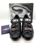 Sidi Ergo 4 Carbon Mega Eu 40 Us M7 5 W9 Black Mesh Road Shoes 3-bolt Italy New