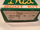 Tandy Leather Inca Boot Kit Hipster Indian Moccasin Shoe New Box Vintage