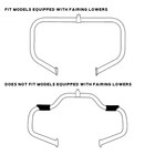 Engine Guard Crash Bar Chrome 32mm Road King Street Glide Electra Glide 09-23