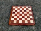 Indian Wooden Handmade Flat Chess Board 16 x16  Inch Birthday Gifts Kids Game