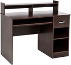 Student Computer Desk Cherry Brown Table Laptop Office Home Kids Dorm Furniture 