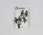 Disney 2019 Christmas Holiday Mickey Minnie Antlers With Ornaments 2 Pin Set New