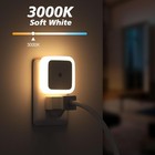 8 Pack Plug In Led Night Light Warm White Dusk To Dawn Sensor
