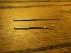 Vintage Boye Needle Co Wood Needle Case W  2 Needles Tool  2-7 16   Usa